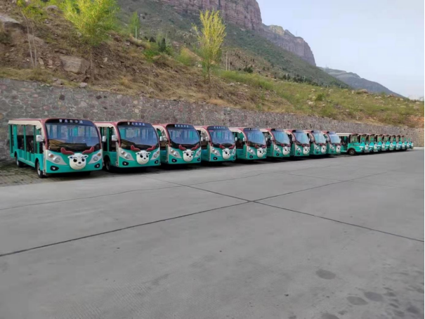河南寶泉景區觀光車案例 河南寶泉景區觀光車案例